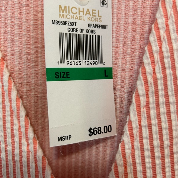 MICHAEL Michael Kors ⚜️ Seer Sucker Wrap Top - Picture 6 of 8